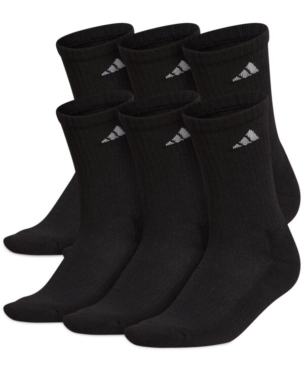 Women's 6-Pk. Athletic Cushioned Crew Socks