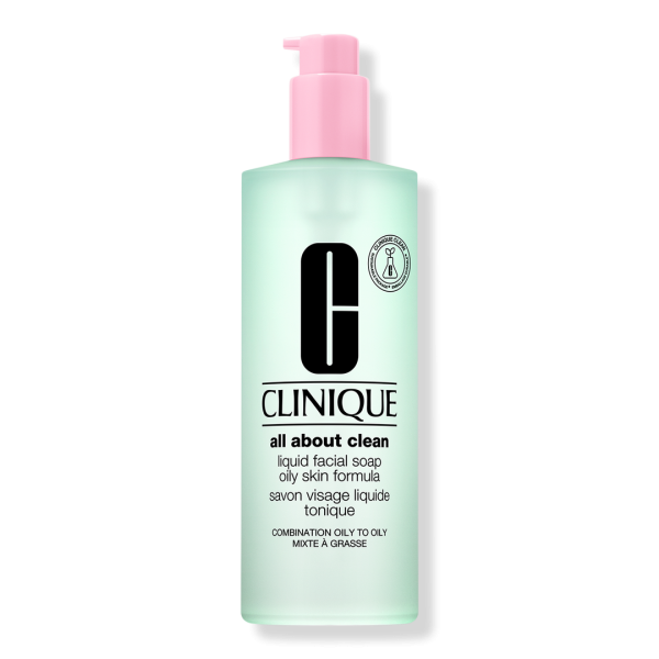Clinique Jumbo All About Clean Liquid Facial Soap Cleanser - Oily
