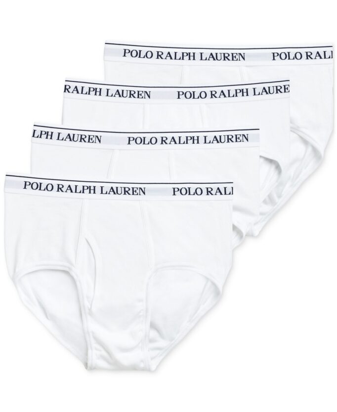 Men's 4-Pack Classic-Fit Mid-Rise Briefs