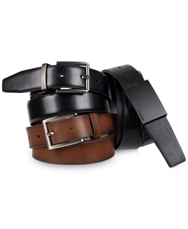 Men's Dress Belt Collection