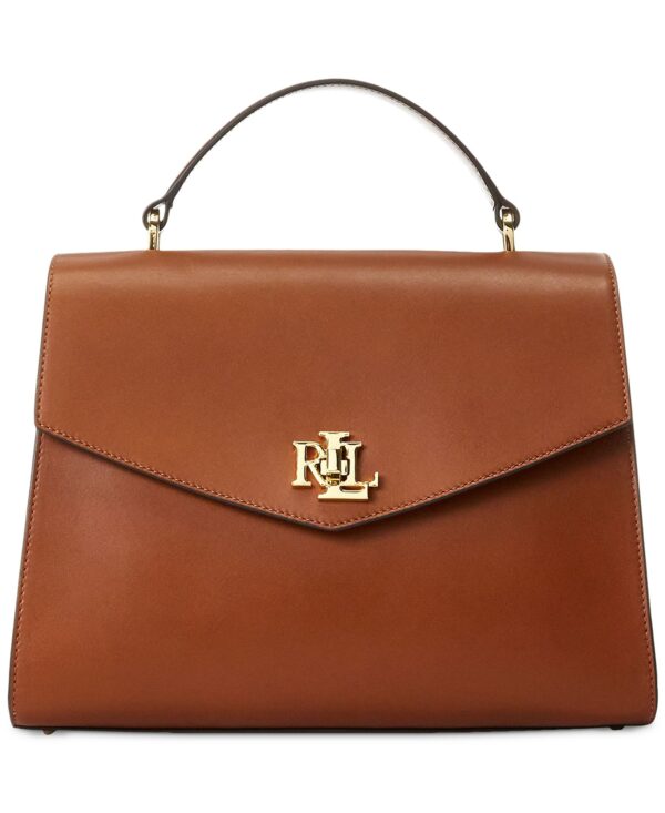 Farrah Medium Leather Top-Handle Satchel