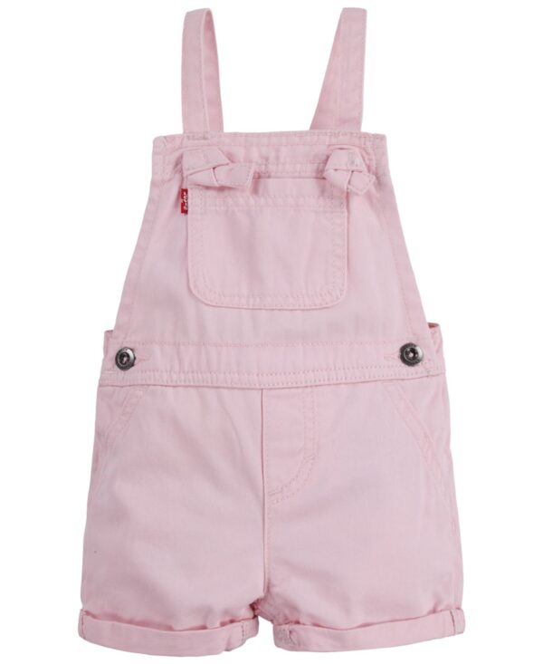 Baby Girl's Knot Strap Shortalls