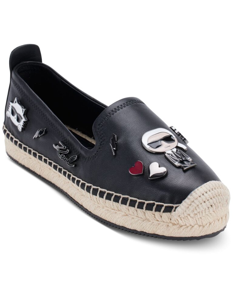 Women's Michaela Embellished Slip-On Espadrille Flats