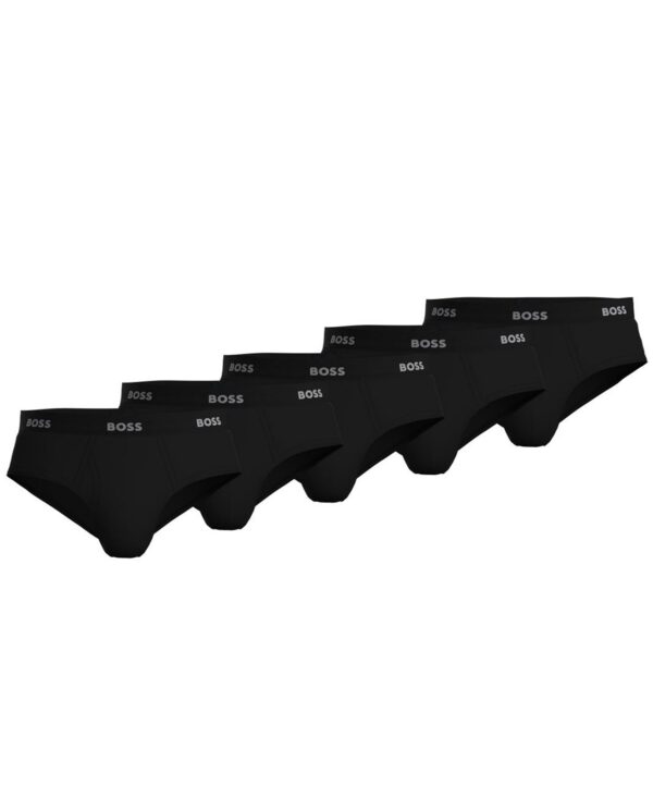 BOSS by Men's 5-Pack Logo Briefs