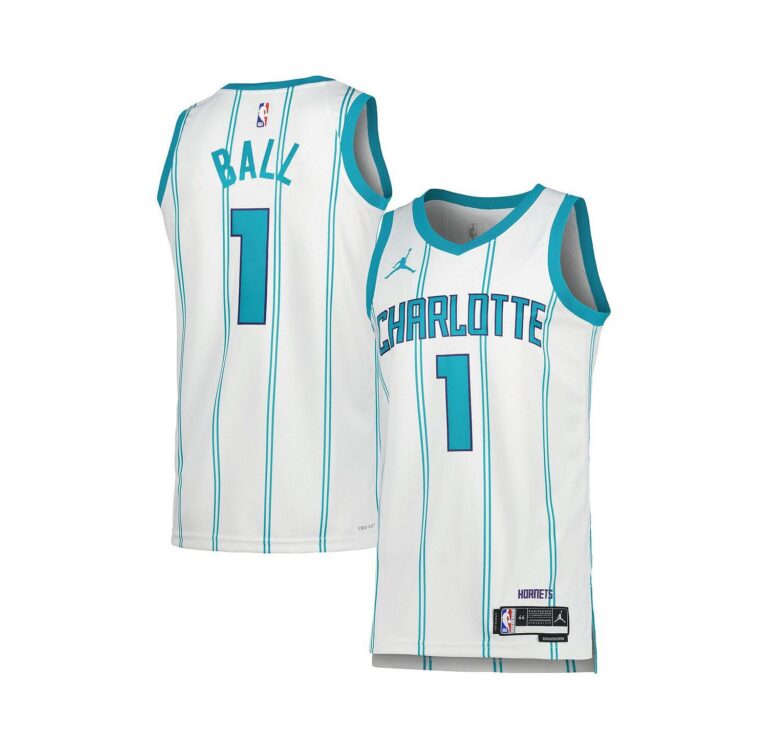 Men's and Women's LaMelo Ball White Charlotte Hornets Swingman Jersey - Association Edition