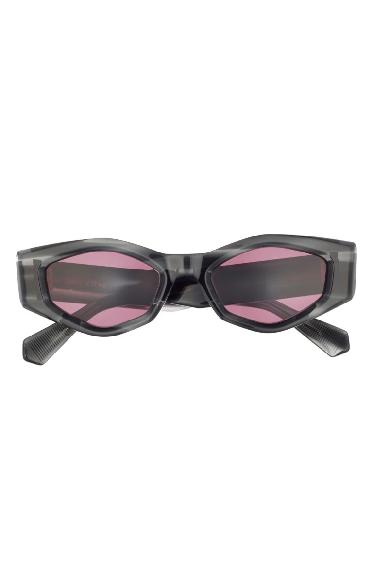 51mm Polarized Cat Eye Sunglasses