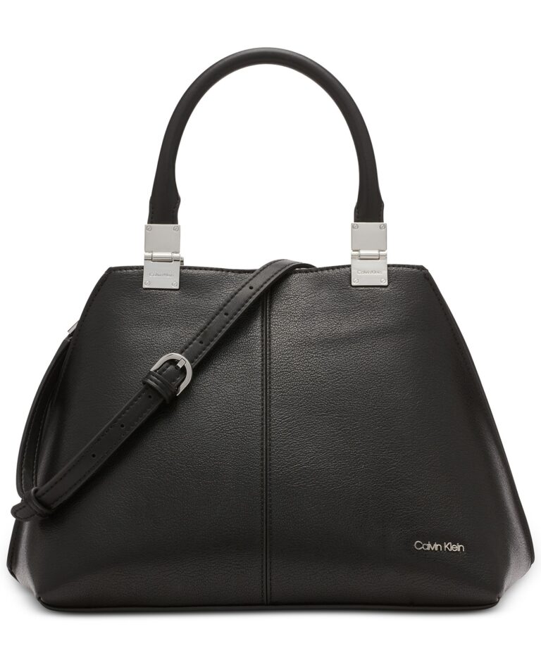 Granite Convertible Satchel with Magnetic Snap