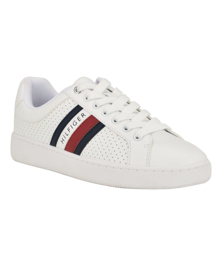 Women's Jallya Perforated Court Sneakers