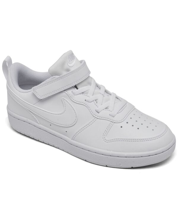 Little Kids Court Borough Low Recraft Adjustable Strap Casual Sneakers From Finish Line