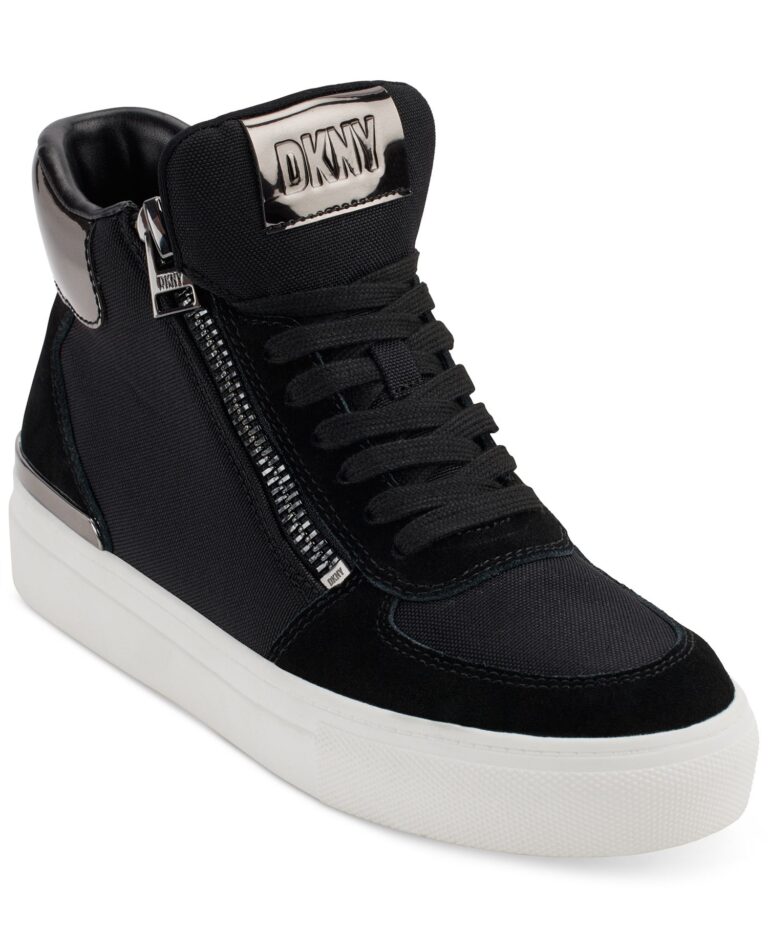 Women's Cindell Lace-Up Zipper High Top Sneakers