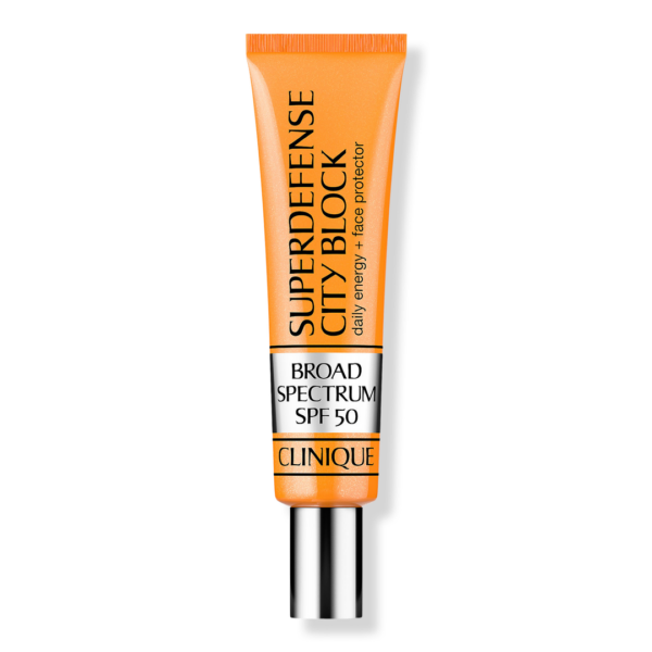 Superdefense City Block Broad Spectrum SPF 50 Daily Energy + Face Protector Primer