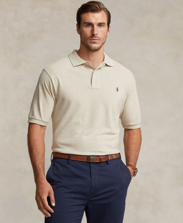 Men's Big & Tall The Iconic Mesh Polo Shirt