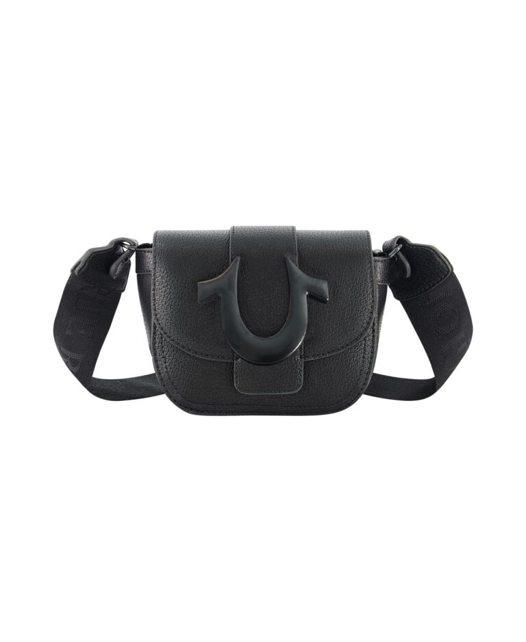 Women's Mini Flap Dark Hardware Crossbody Bag