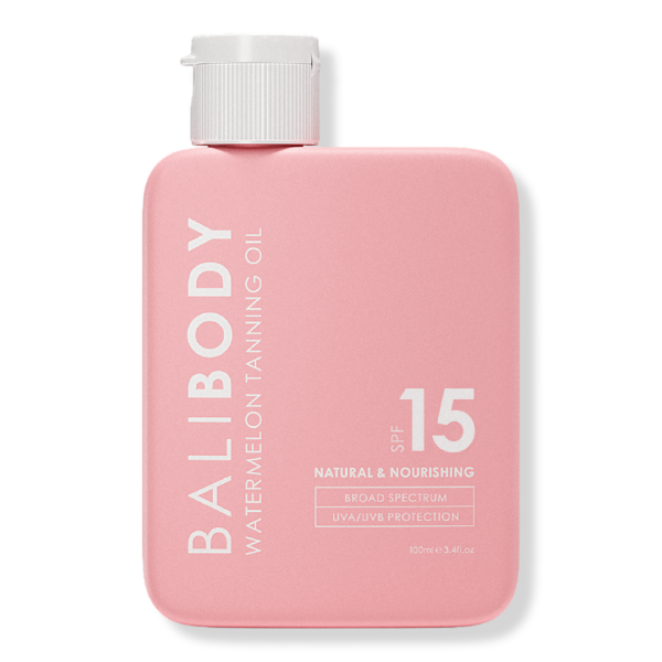 Hydrating Natural Watermelon Tanning Oil SPF15