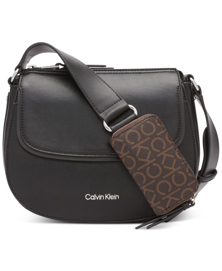 Bella Adjustable Crossbody with Signature Zippered Pouch