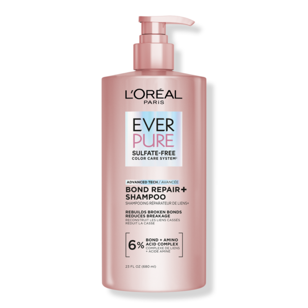 EverPure Sulfate Free Bond Repair Shampoo for Damaged Hair