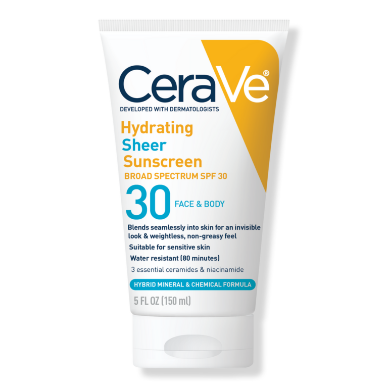 Hydrating Sheer Sunscreen SPF 30 Face & Body Lotion