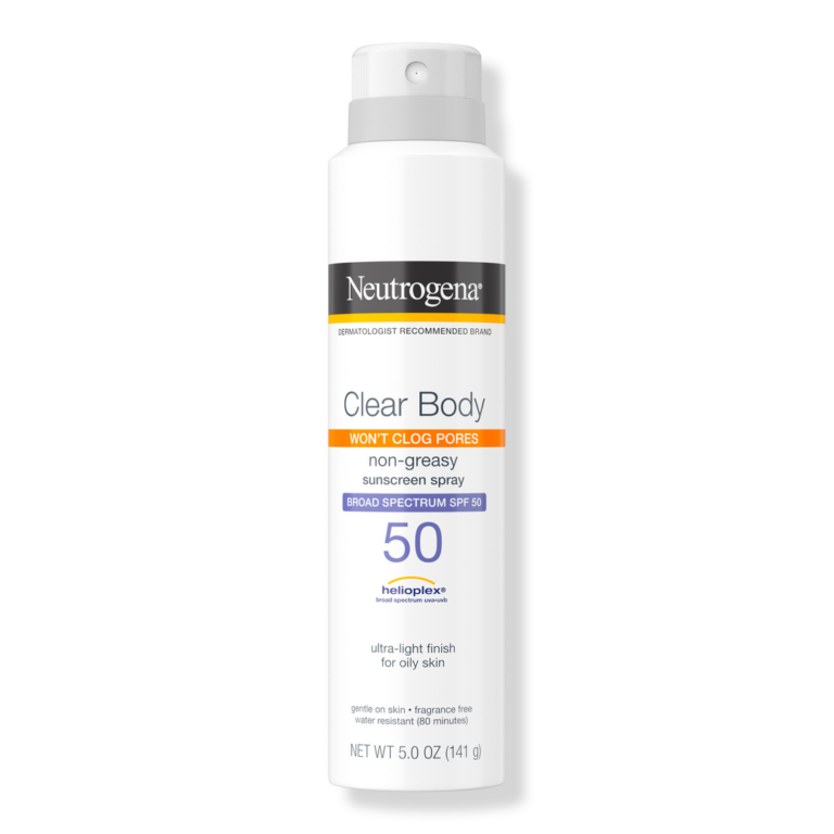 Clear Body SPF 50 Sunscreen Spray