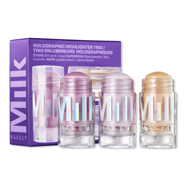 Galactic Glow Holographic Highlighter Trio