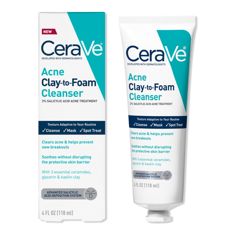 Acne Clay-to-Foam Facial Cleanser