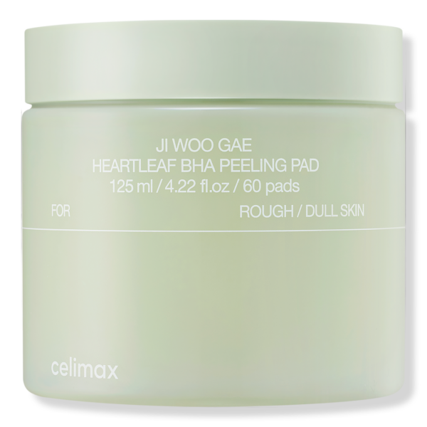Jiwoogae Heartleaf BHA Peeling & Exfoliating Pads