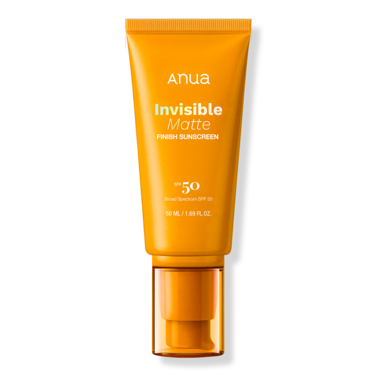 Invisible Matte Finish Sunscreen