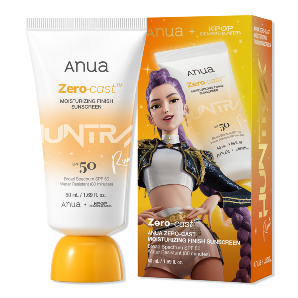 KPop Demon Hunters Zero-Cast Moisturizing Finish Sunscreen