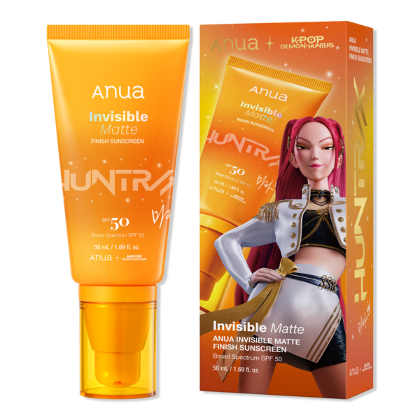 KPop Demon Hunters Invisible Matte Finish Sunscreen