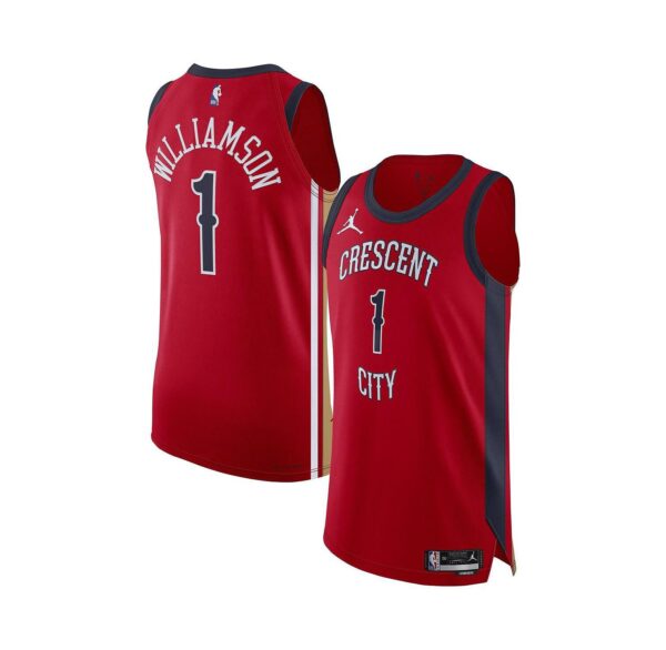 Men's Zion Williamson Red New Orleans Pelicans Authentic Jersey - Association Edition