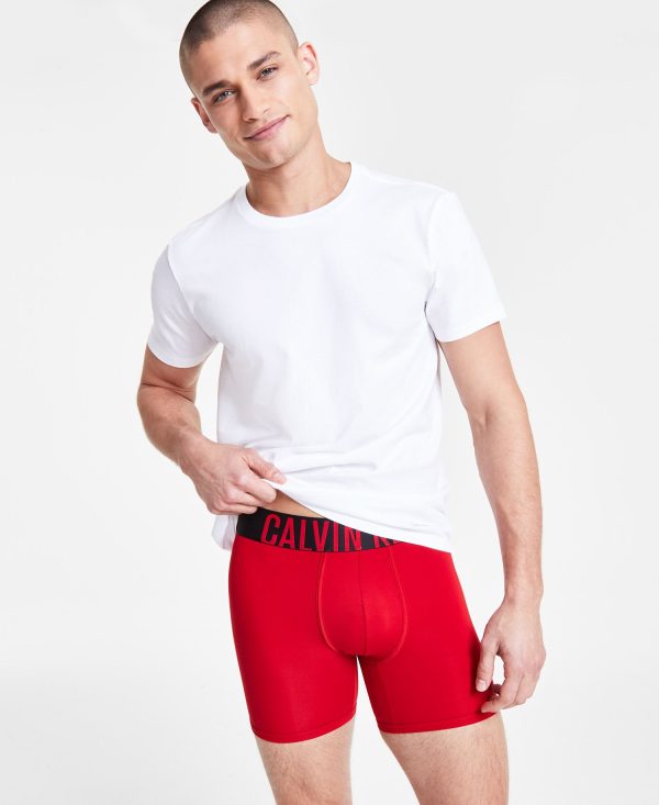 Men's Cotton Classics 3-Pack Crewneck T-Shirts & Intense Power 3-Pack Boxer Briefs