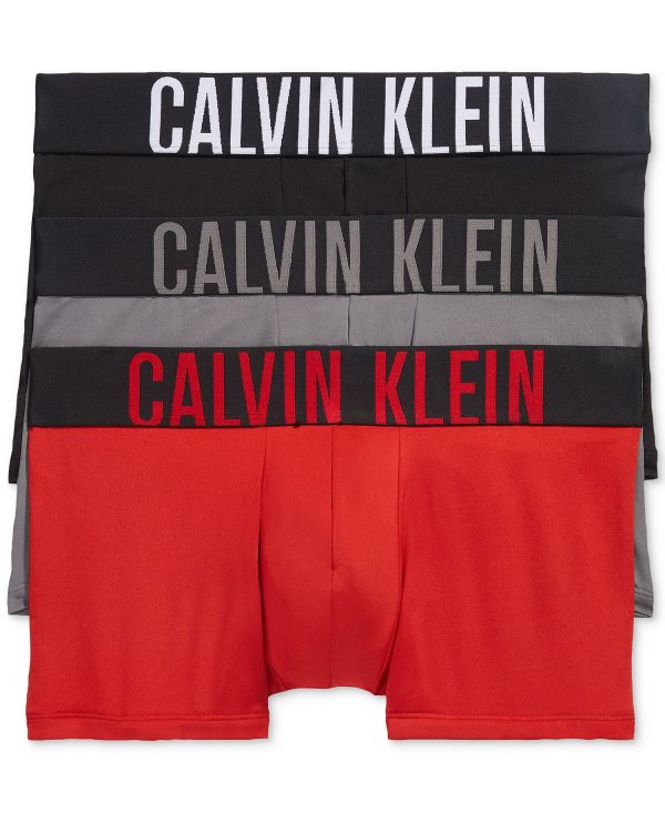 Men's Intense Power Micro Low-Rise Trunks, 3-Pack