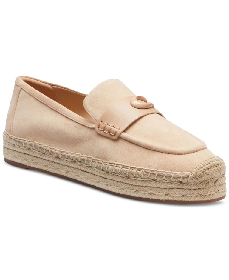 Women's Camilla Logo Espadrille Flat Loafers