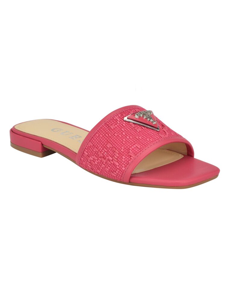 Women's Tamsea One Band Square Toe Slide Flat Sandals