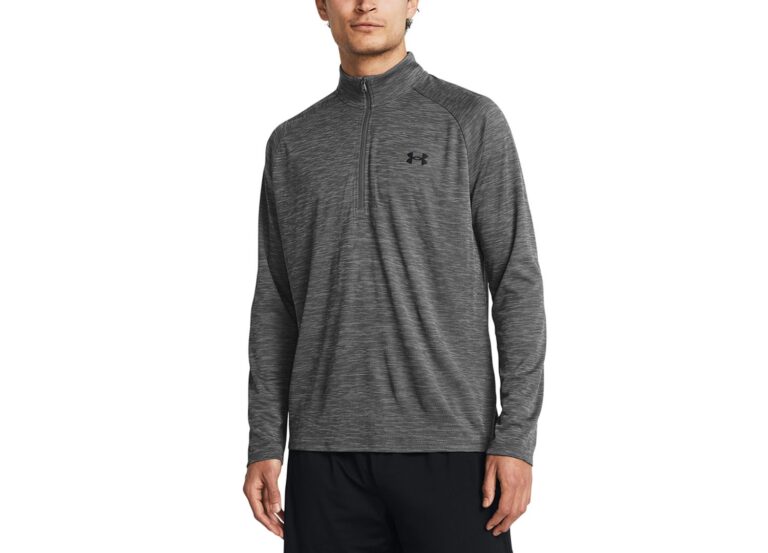 Men's UA Tech Space-Dyed Half-Zip Performance Sweatshirt