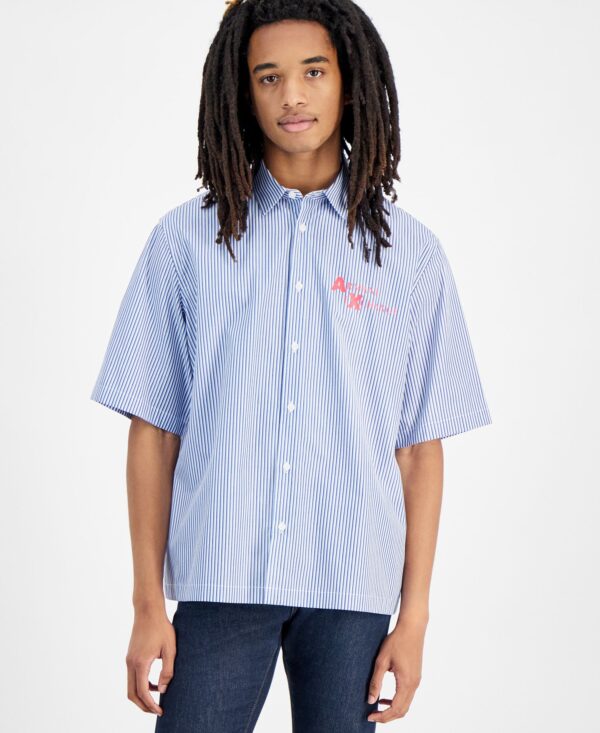 Men's Boxy-Fit Logo Shirt
