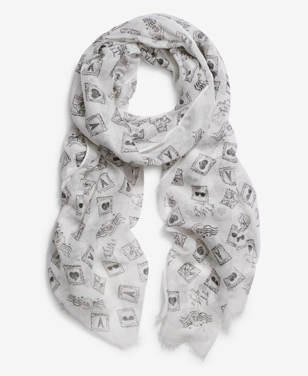 Women's Postage Stamp Wrap