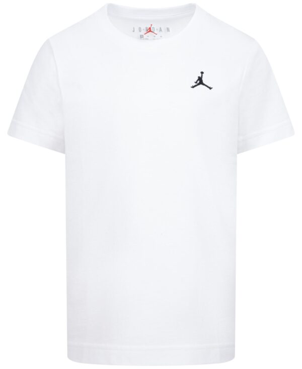 Boys' 2T-7 Jumpman Air Embroidered Short-Sleeve T-Shirt