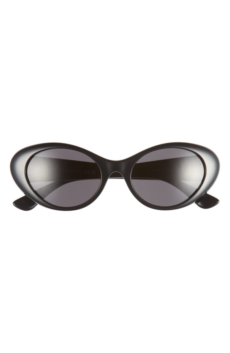 53mm Oval Sunglasses