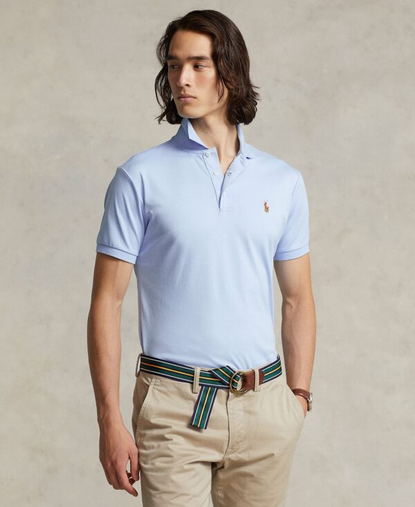 Men's Classic-Fit Soft Cotton Polo Shirt