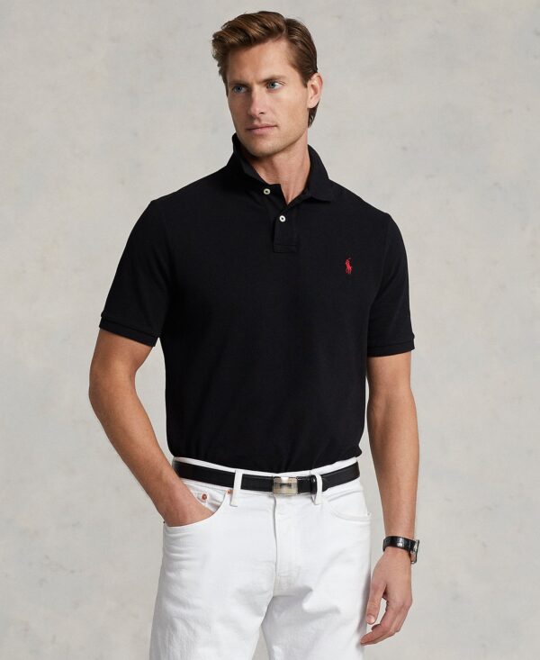 Men's Classic-Fit Mesh Polo Shirt
