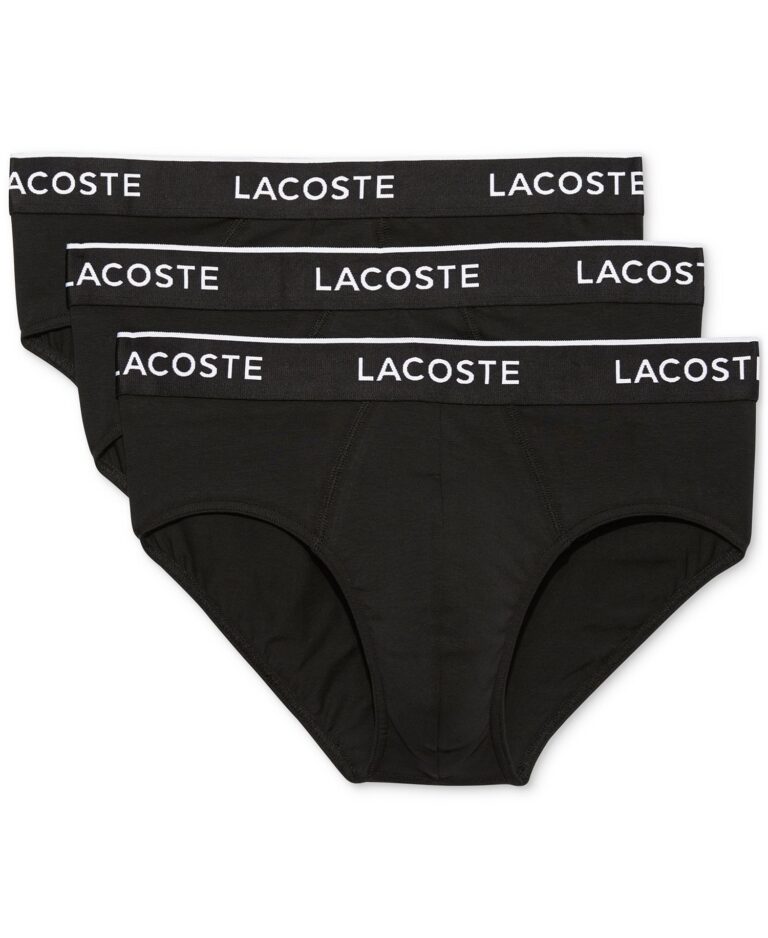 Men's 3pk. Regular-Fit Stretch Logo Band Briefs