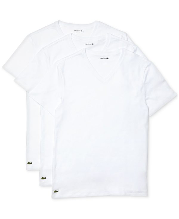 Men's 3-Pack Regular Fit V-Neck Undershirts