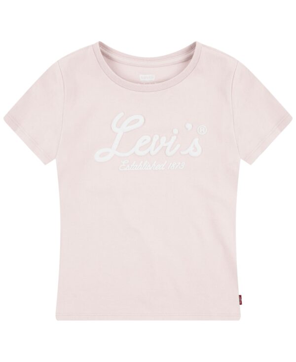 Big Girls Script Logo Graphic T-Shirt