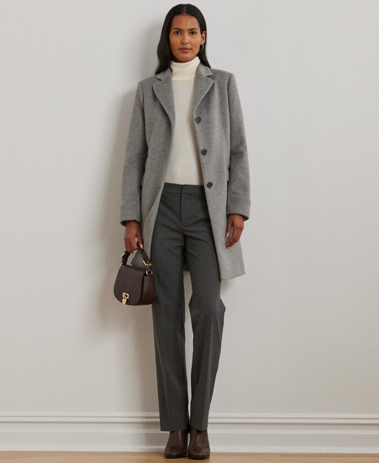 Women's Single-Breasted Walker Coat