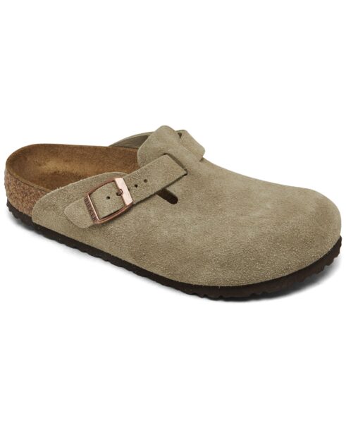 Little Kids Boston Suede Leather Clogs from Finish Line