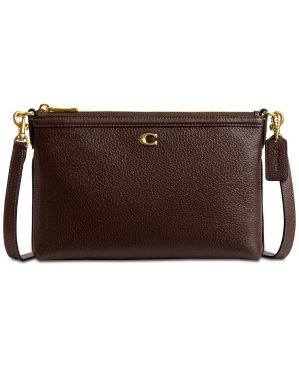 Legacy Small Refined Pebble Leather Crossbody Bag