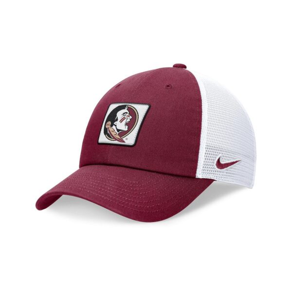 Men's Garnet/White Florida State Seminoles Primetime Club Trucker Adjustable Hat