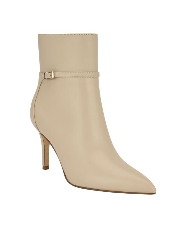 Women's Vivera Buckle Strap Stiletto Dress Booties