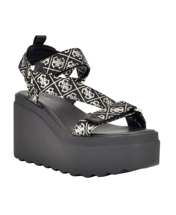 Women's Ocilia Quattro Logo Sport Eva Wedge Strappy Sandals