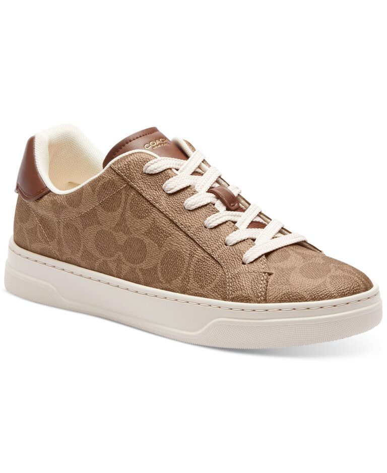 Women's High Line Update Signature Canvas Lace-Up Sneakers